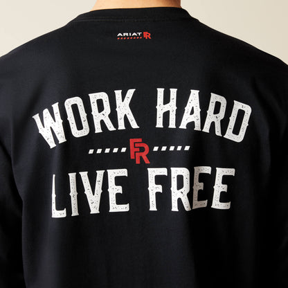 Ariat Men FR Work Hard Live Free T-Shirt