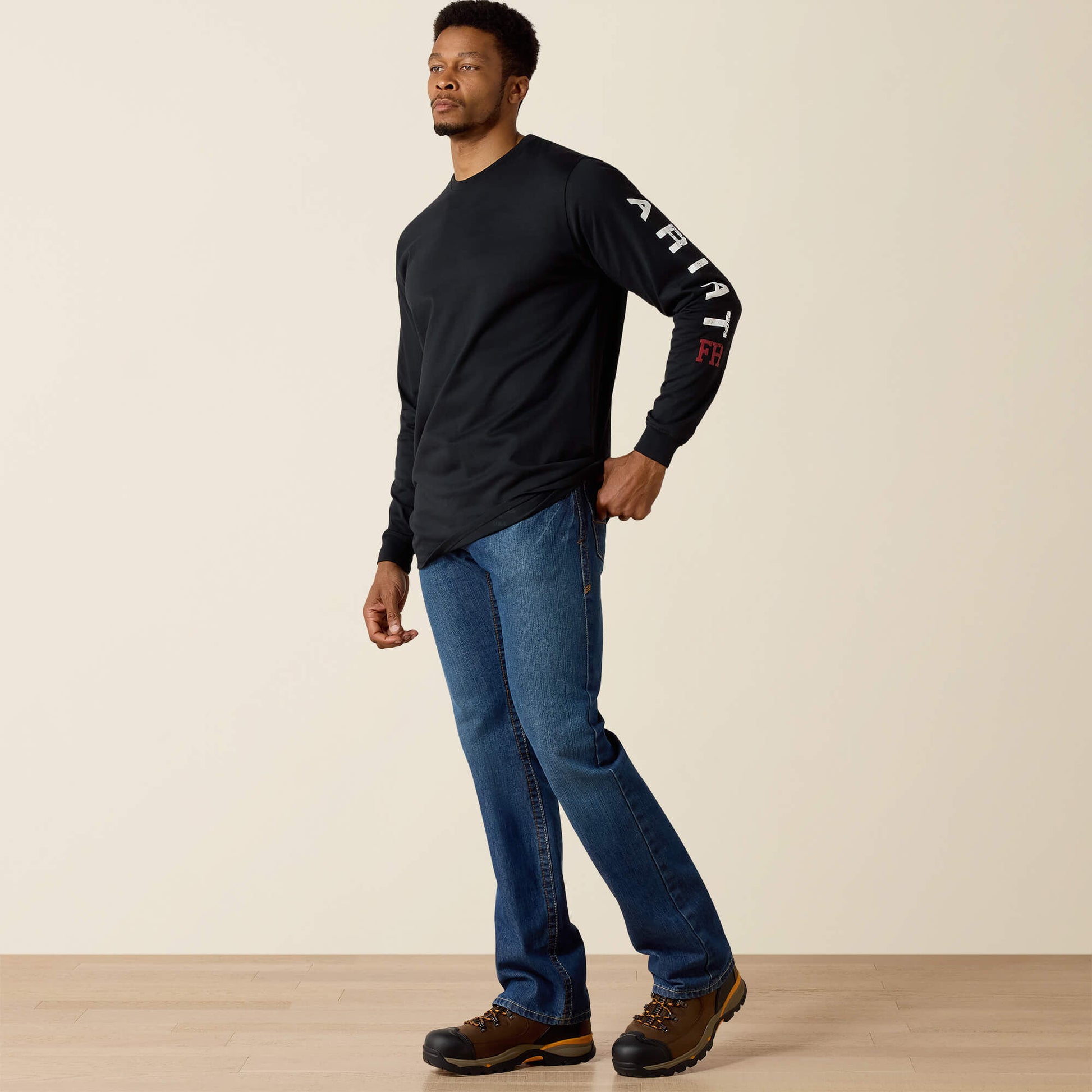 Ariat Men FR Roughneck Skull Logo T-Shirt