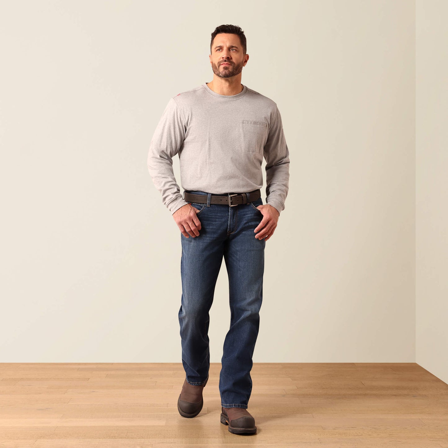 Ariat Men FR M5 Straight Lightweight DuraStretch Straight Leg Jeans