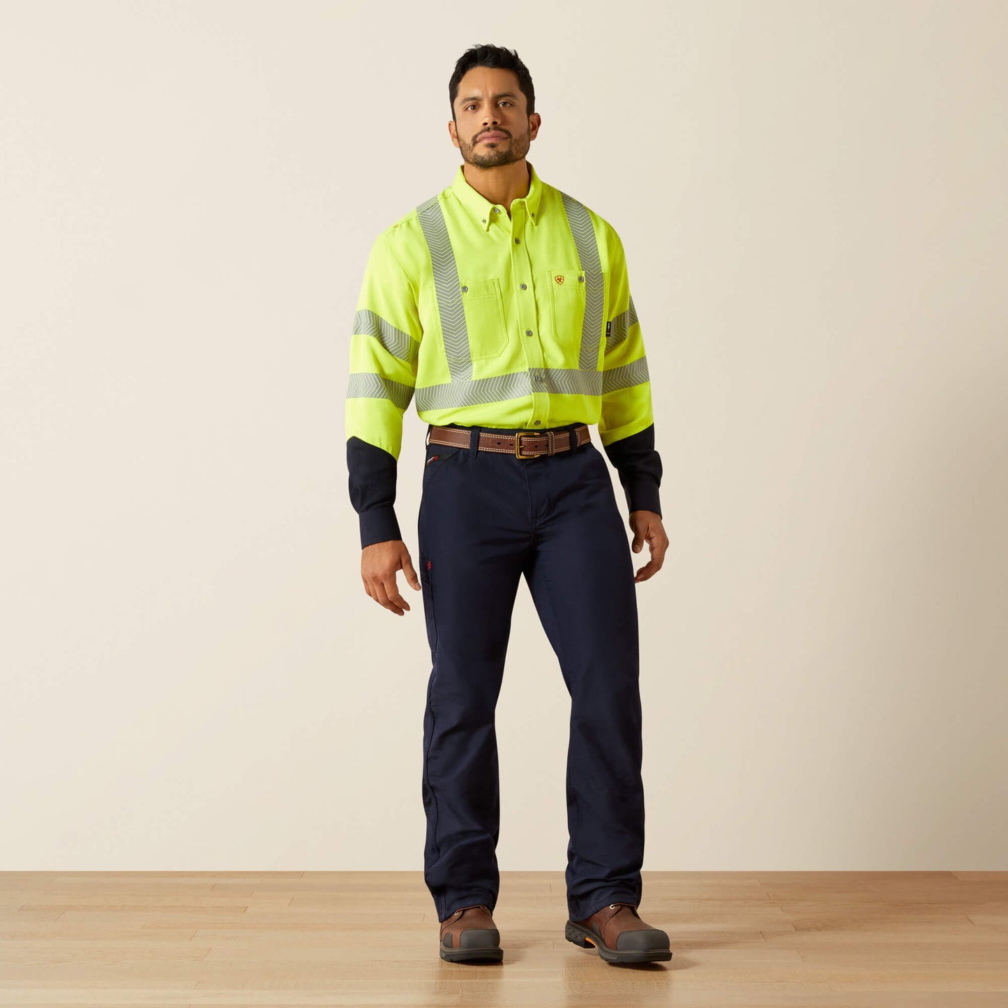 Ariat Men FR Hi-Vis Air Inherent Classic Fit Work Shirt