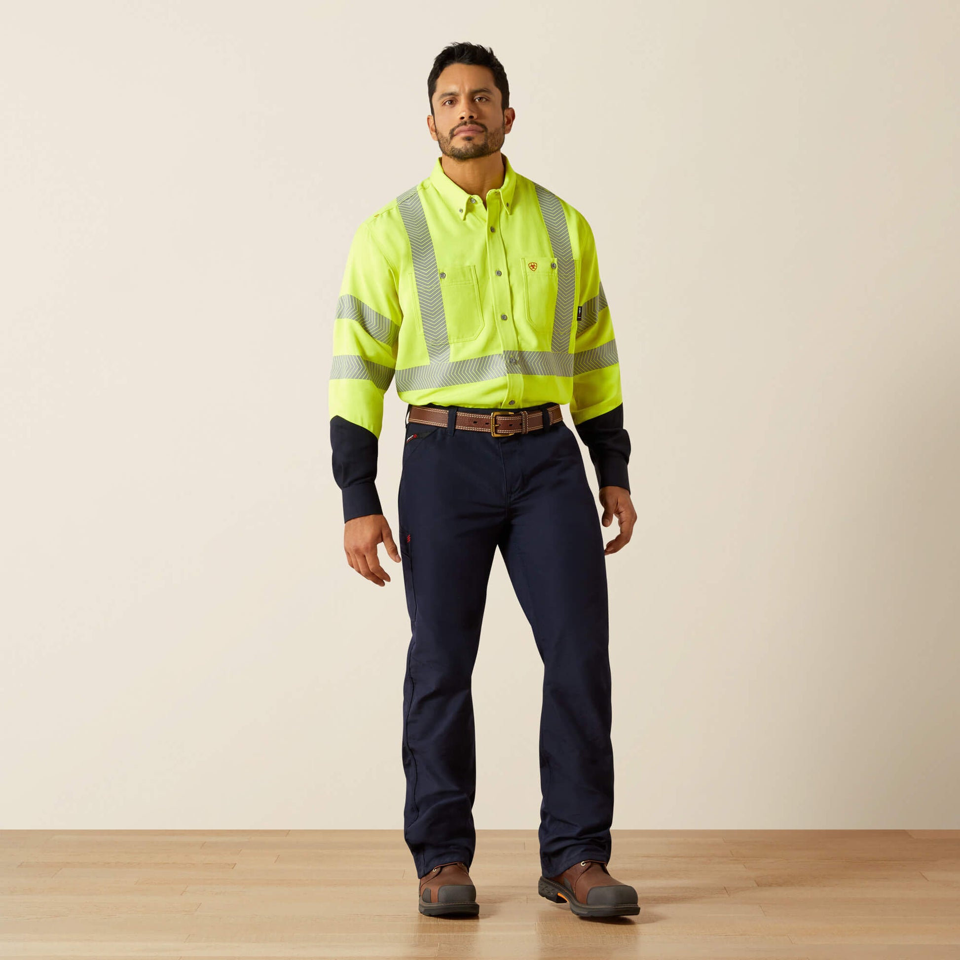 Ariat Men FR Hi-Vis Air Inherent Classic Fit Work Shirt