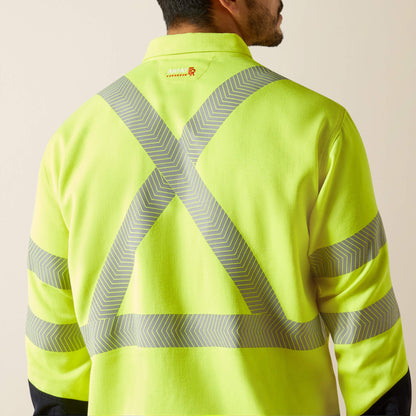 Ariat Men FR Hi-Vis Air Inherent Classic Fit Work Shirt