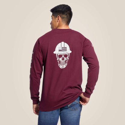 Ariat Men FR Roughneck Skull Logo T-Shirt