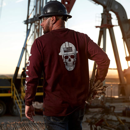 Ariat Men FR Roughneck Skull Logo T-Shirt