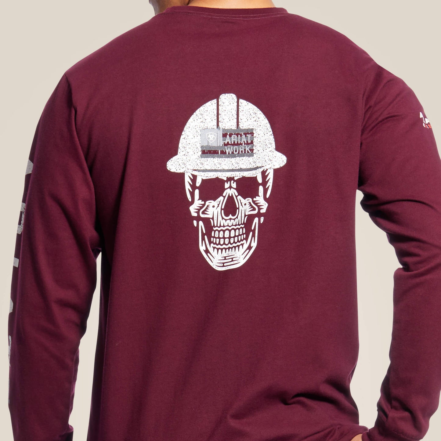 Ariat Men FR Roughneck Skull Logo T-Shirt