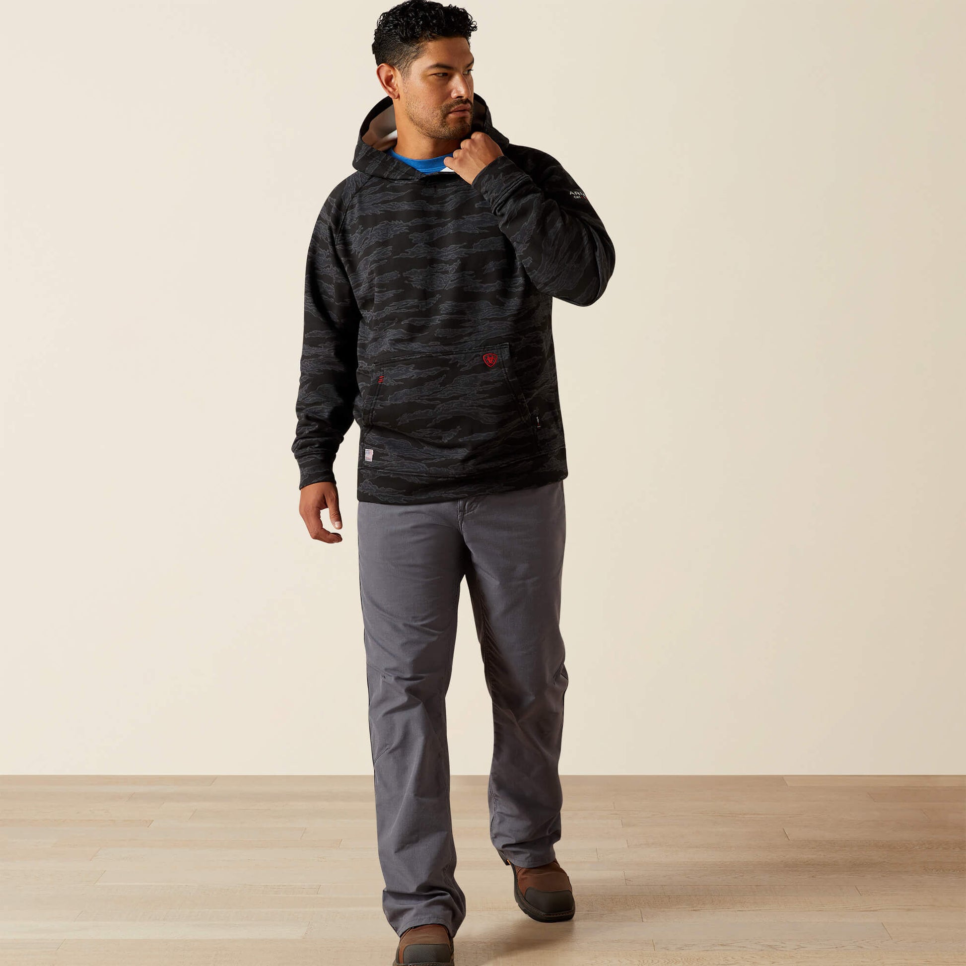 Ariat Men FR DuraStretch Smoke Hoodie