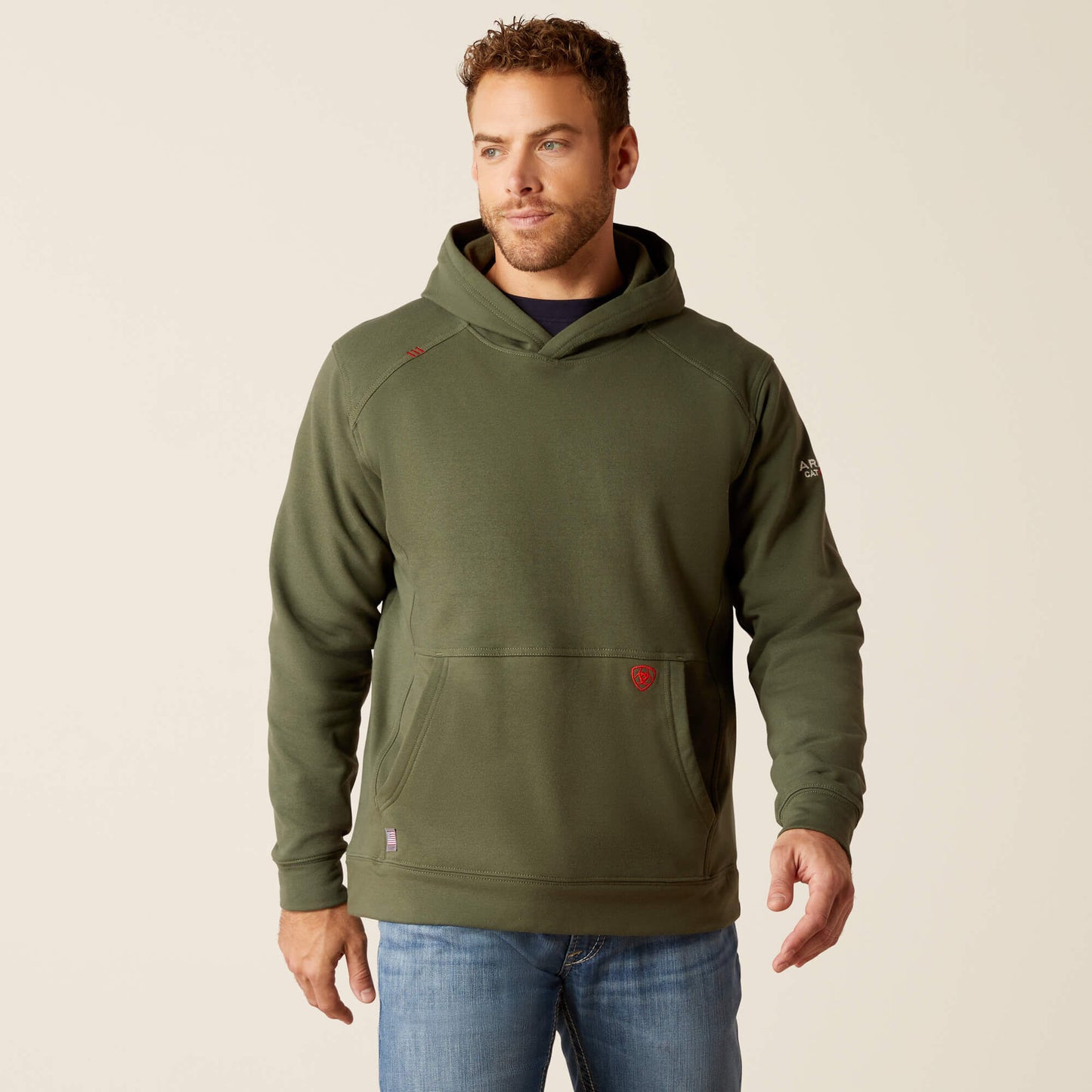 Ariat Men FR Solid Hoodie