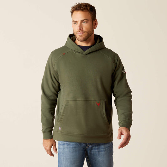 Ariat Men FR Solid Hoodie
