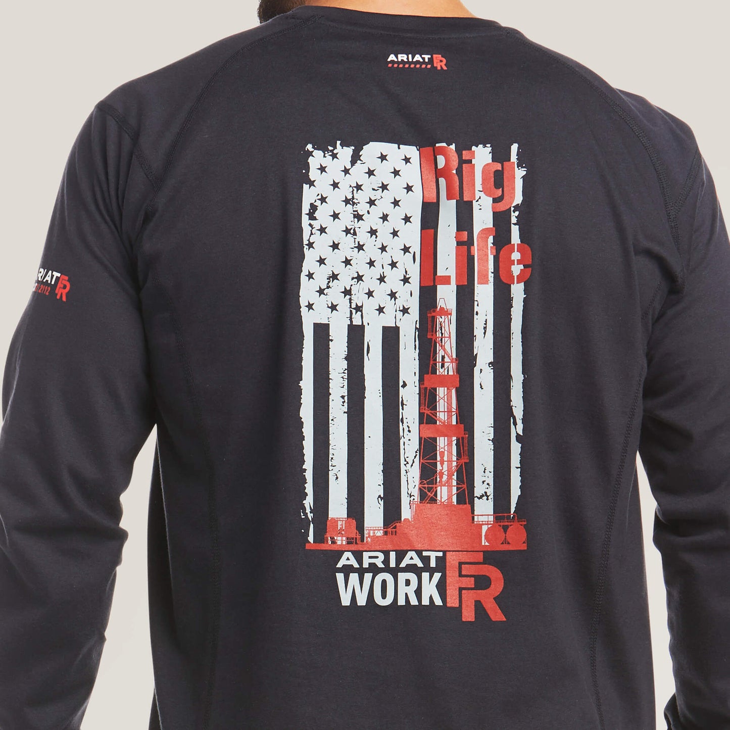 Ariat Men FR Air Rig Life Graphic T-Shirt