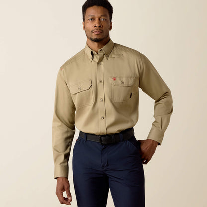 Ariat Men FR Solid Work Shirt