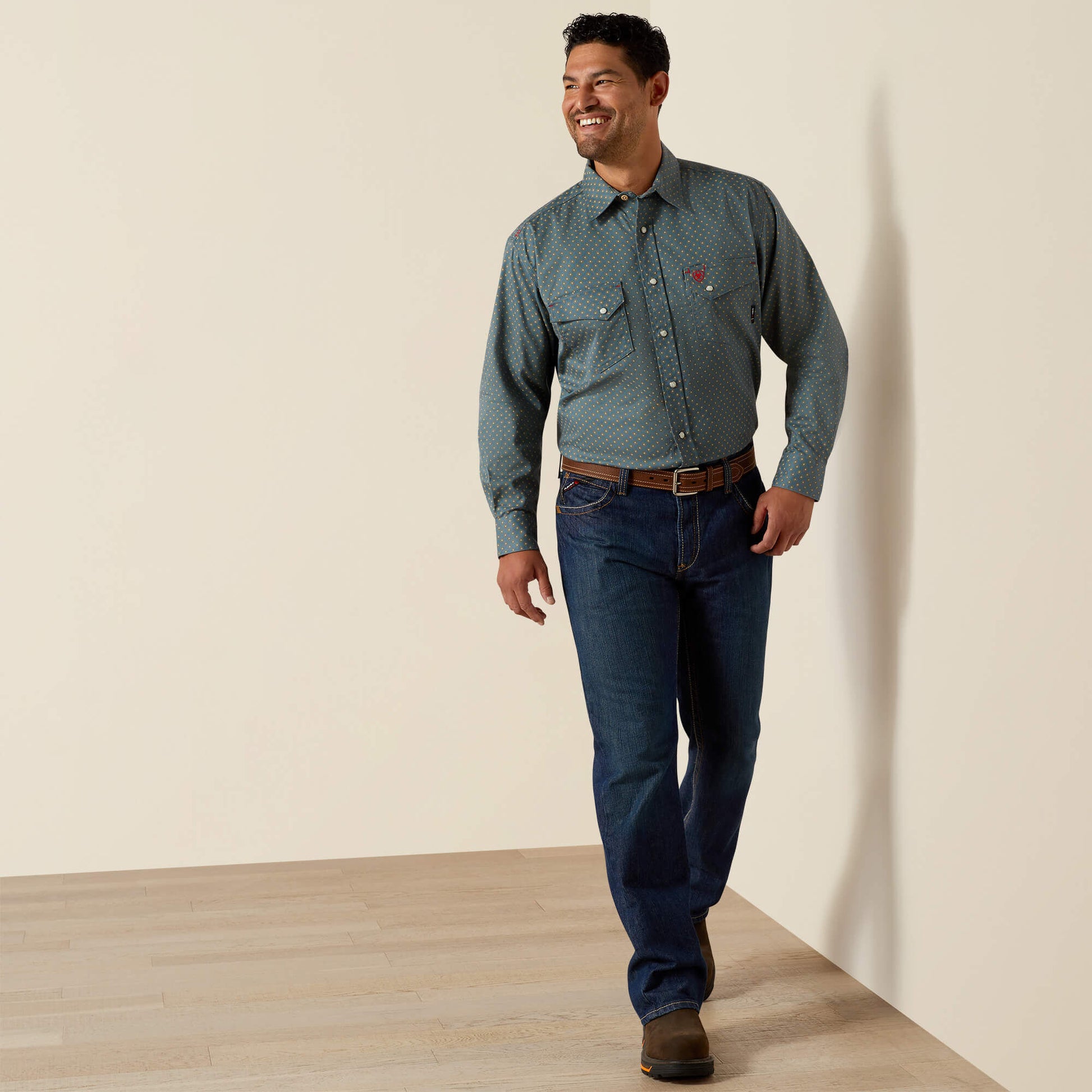 Ariat Men FR Scorcese Snap Work Shirt