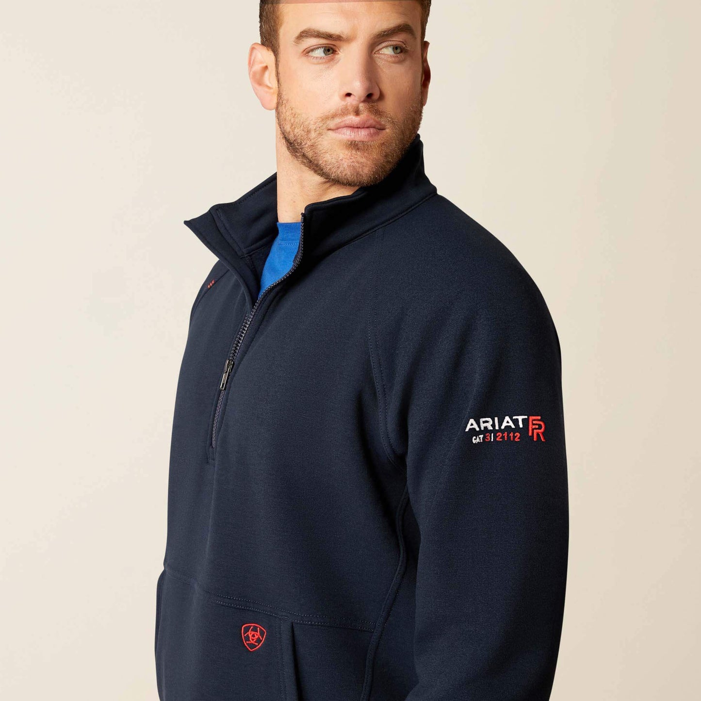 Ariat Men FR Primo Fleece 2.0 1/4 Zip Sweater