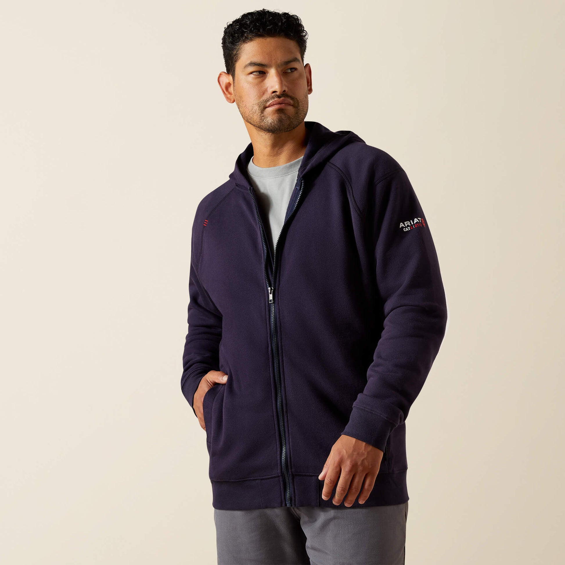 Ariat Men FR Rev Full Zip Hoodie