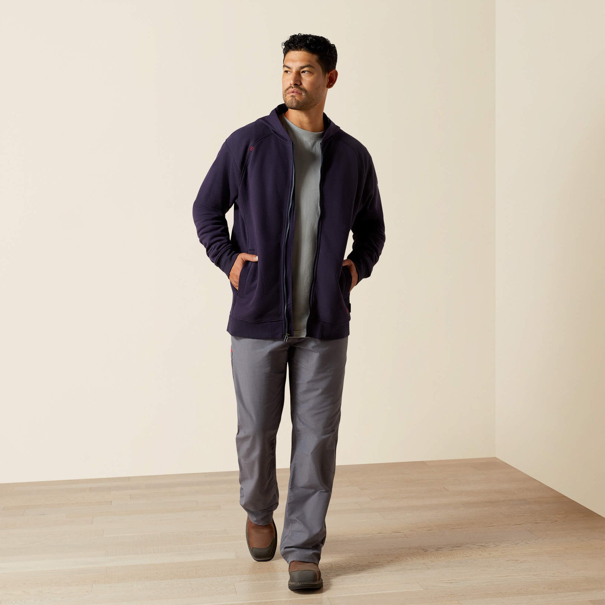 Ariat Men FR Rev Full Zip Hoodie