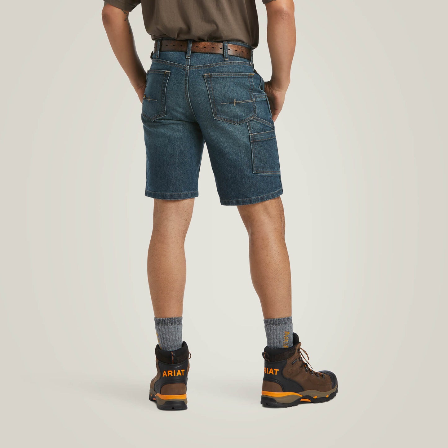 Ariat Men Rebar DuraStretch Denim Utility Short