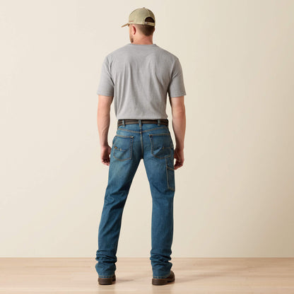 Ariat Men Rebar M4 Low Rise DuraStretch Workhorse Boot Cut Jean