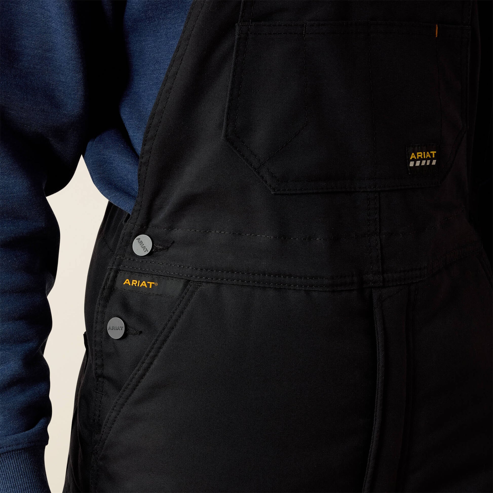 Ariat Men Rebar DuraCanvas Stretch Insulated Bib