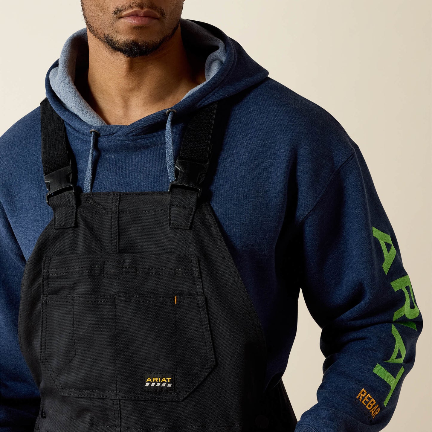 Ariat Men Rebar DuraCanvas Stretch Insulated Bib