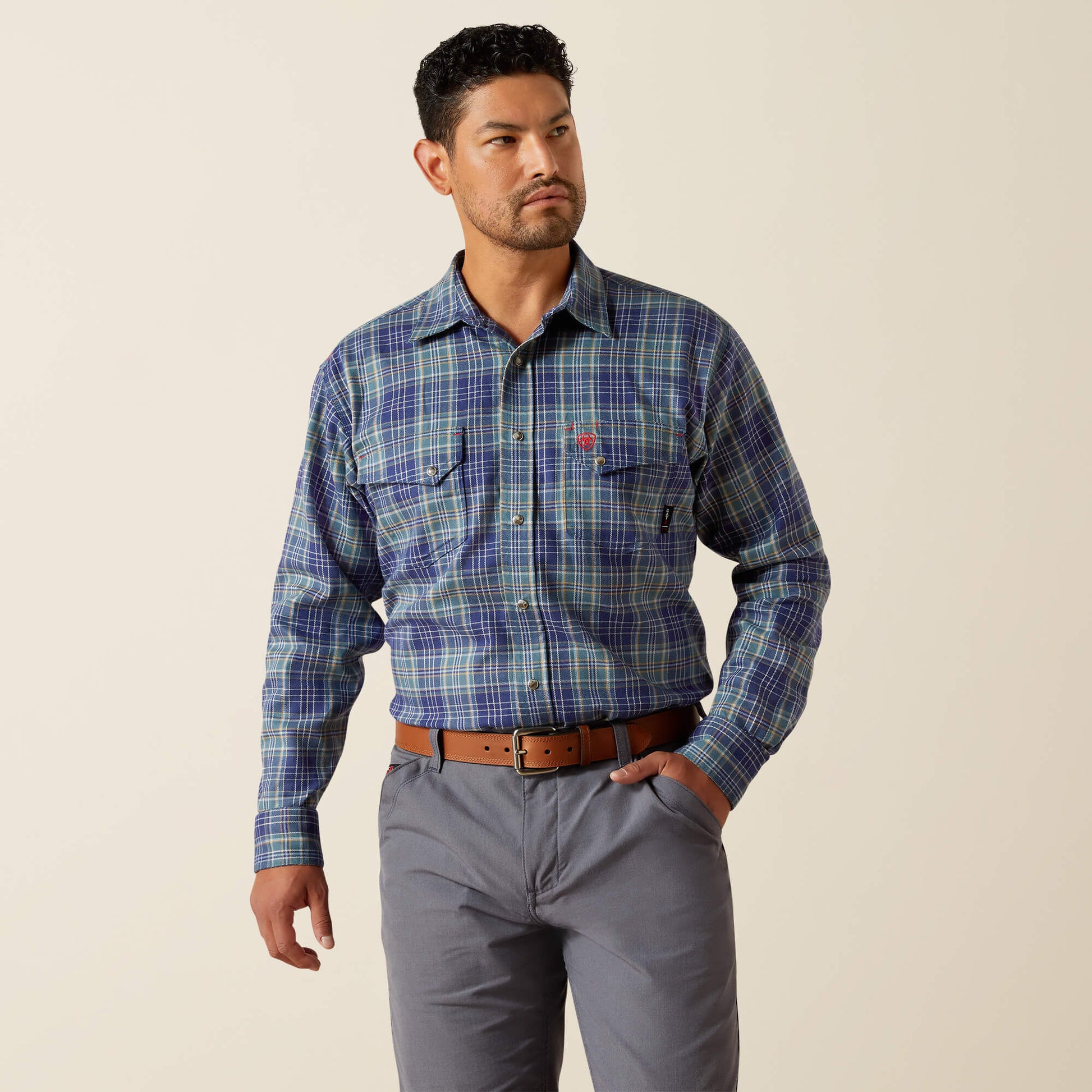 Ariat Men FR Orson Snap Work Shirt