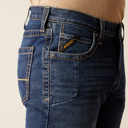 Ariat Men Rebar M5 Straight Acclimatize Straight Jean