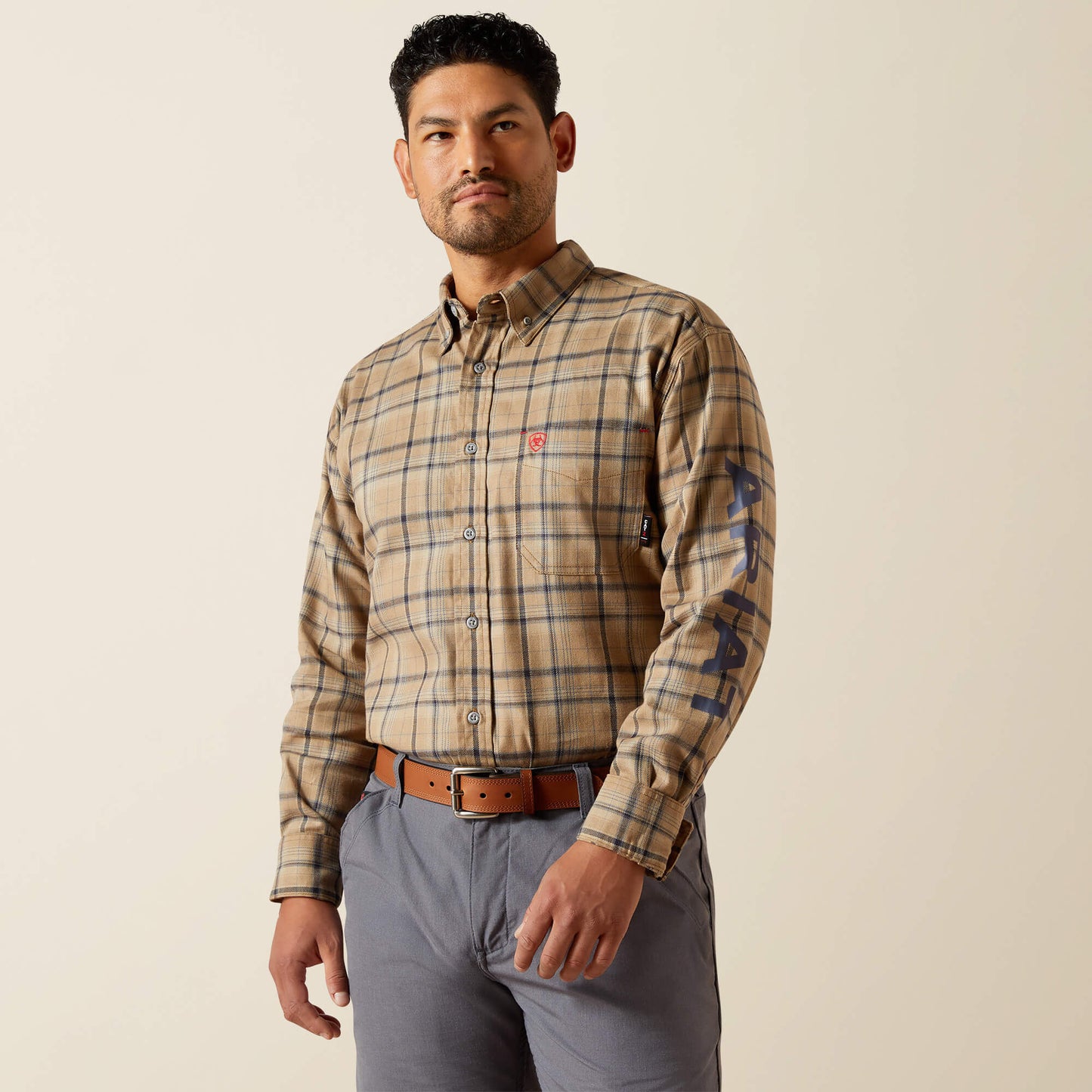 Ariat Men FR Dean Logo Work Shirt