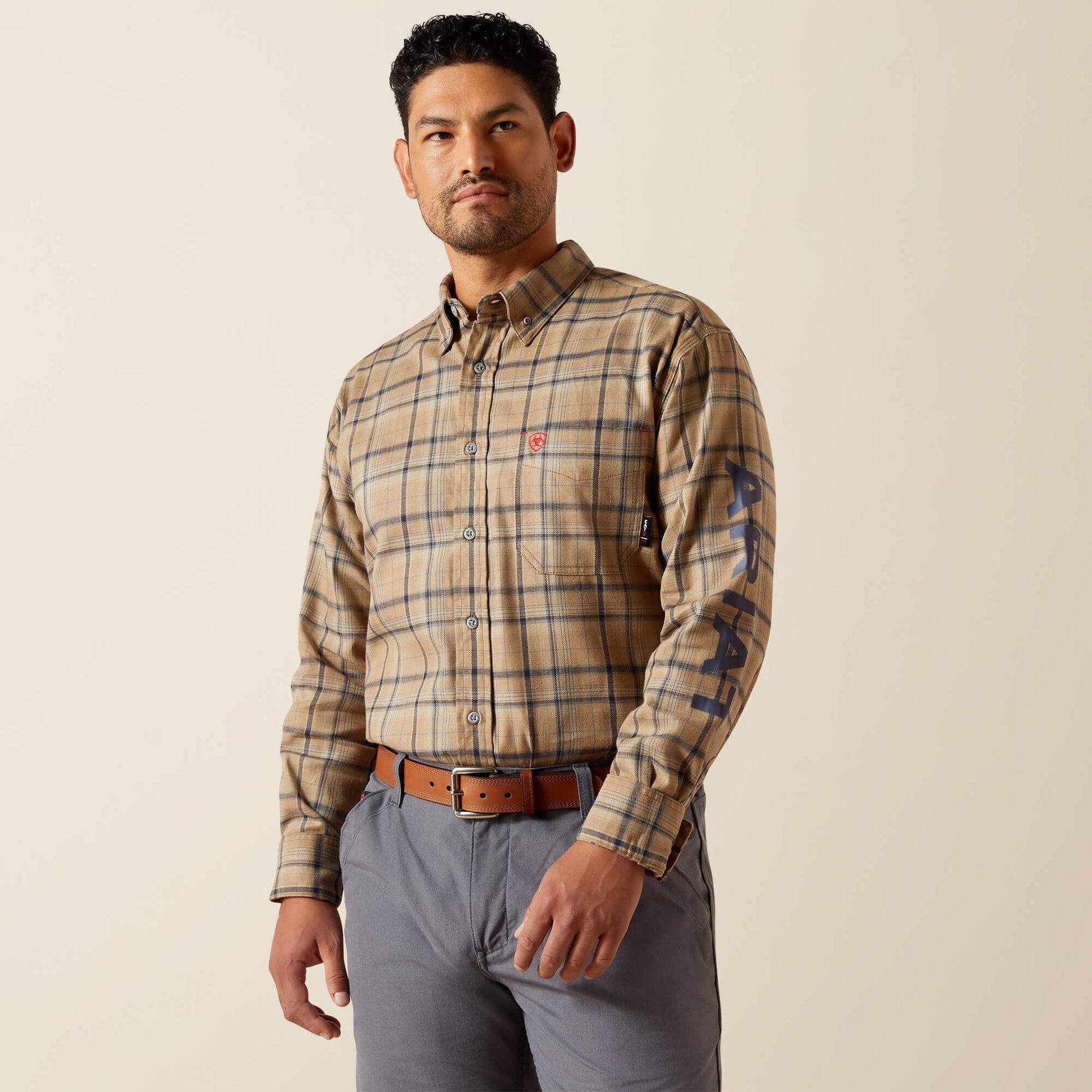 Ariat Men FR Dean Logo Work Shirt