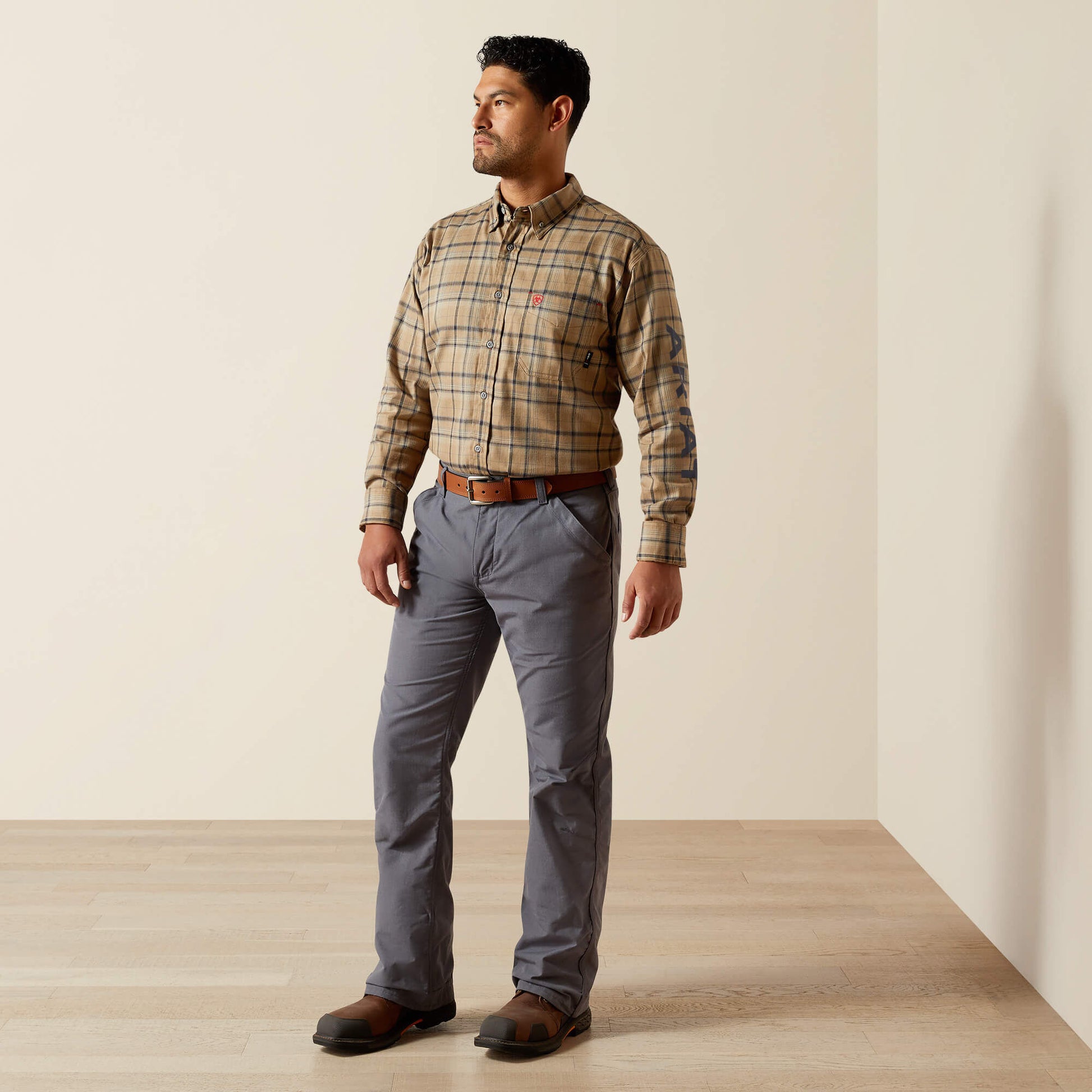 Ariat Men FR Dean Logo Work Shirt