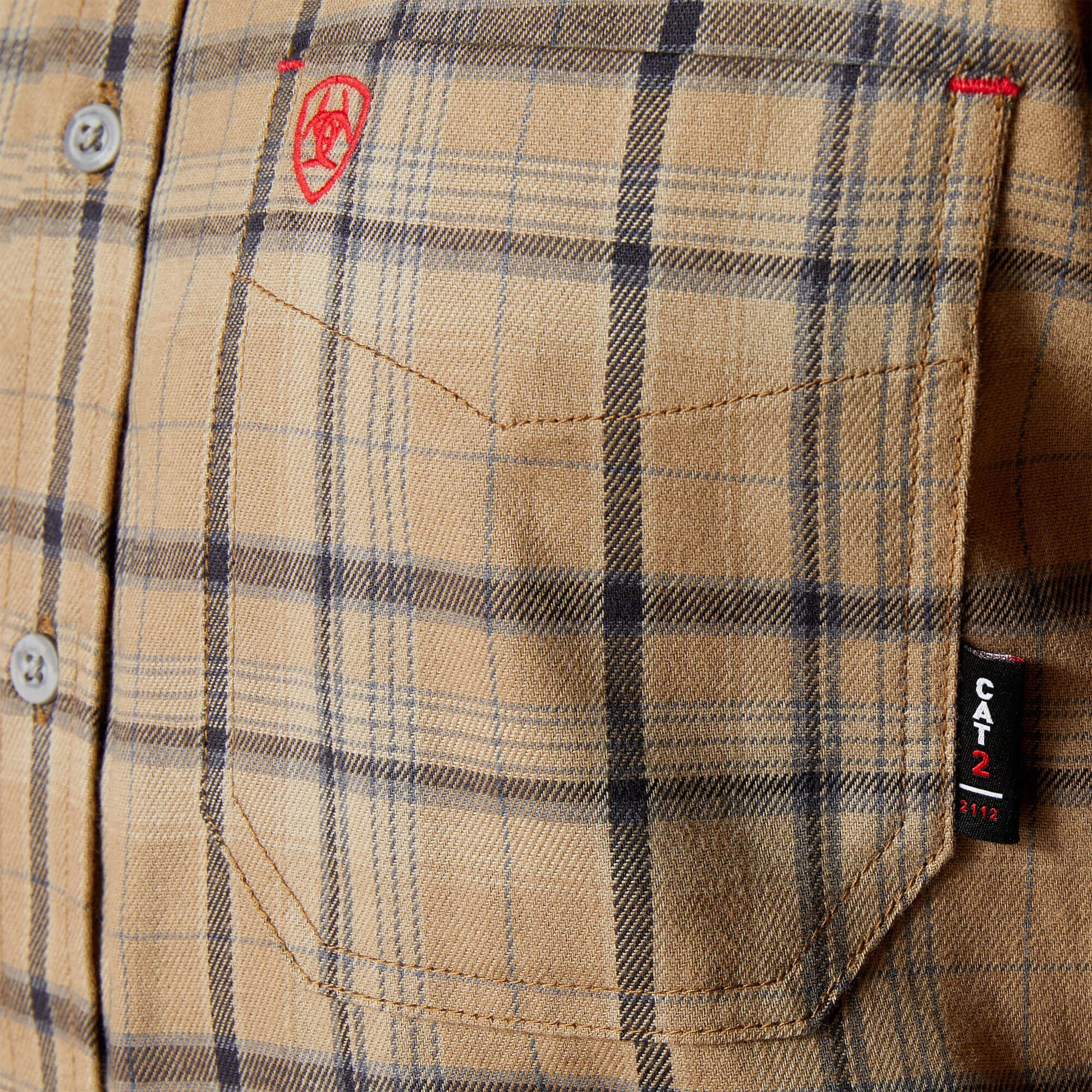 Ariat Men FR Dean Logo Work Shirt