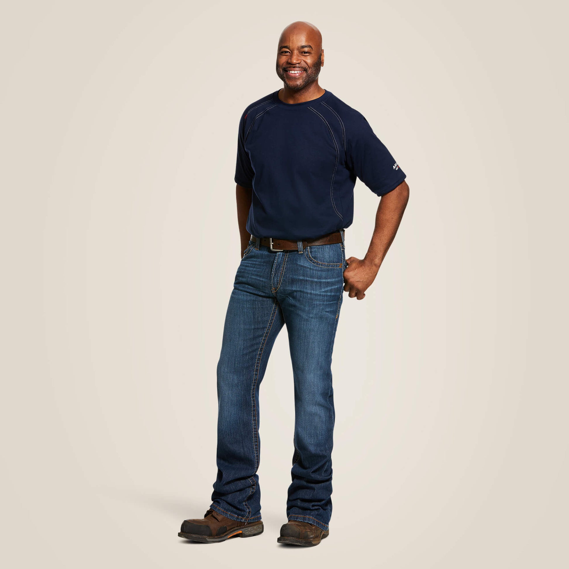 Ariat Men FR Work Crew T-Shirt