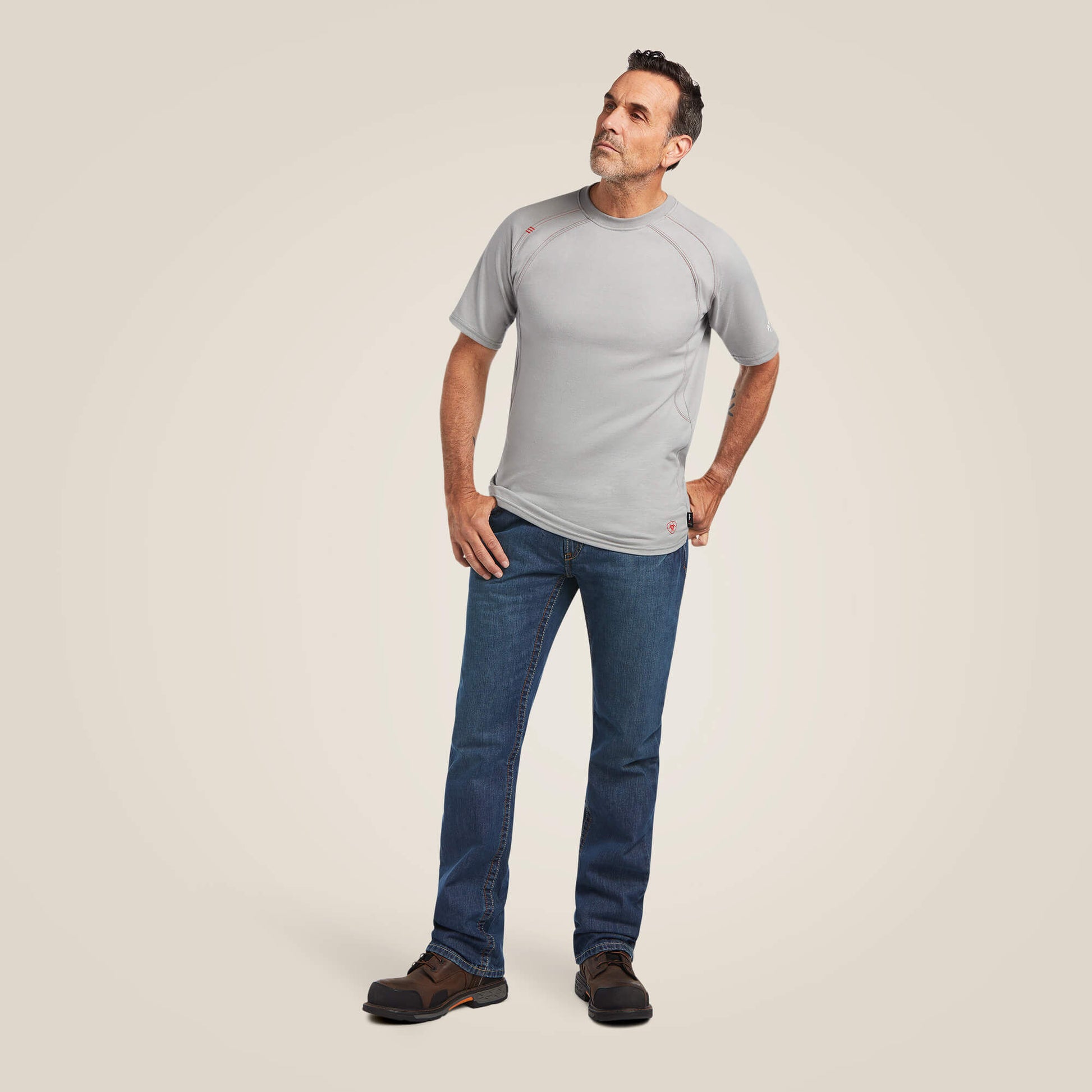 Ariat Men FR Work Crew T-Shirt