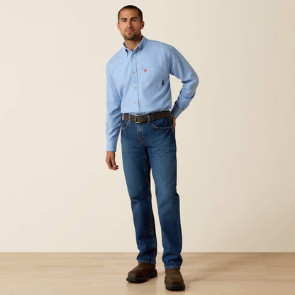 Ariat Men FR Solid Twill DuraStretch Work Shirt