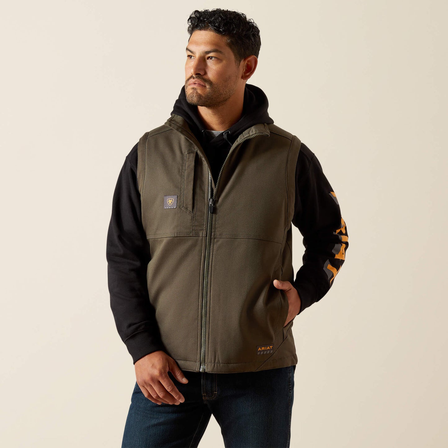 Ariat Men Rebar DuraCanvas Vest