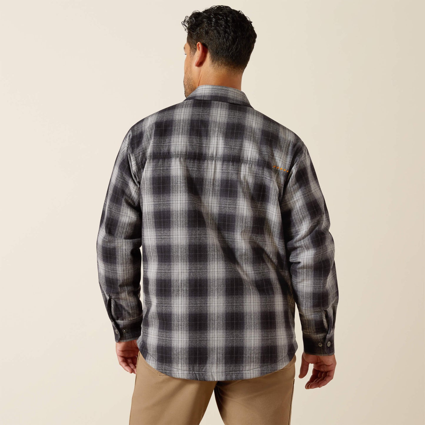 Ariat Men Rebar Flannel Insulated Shirt Jacket