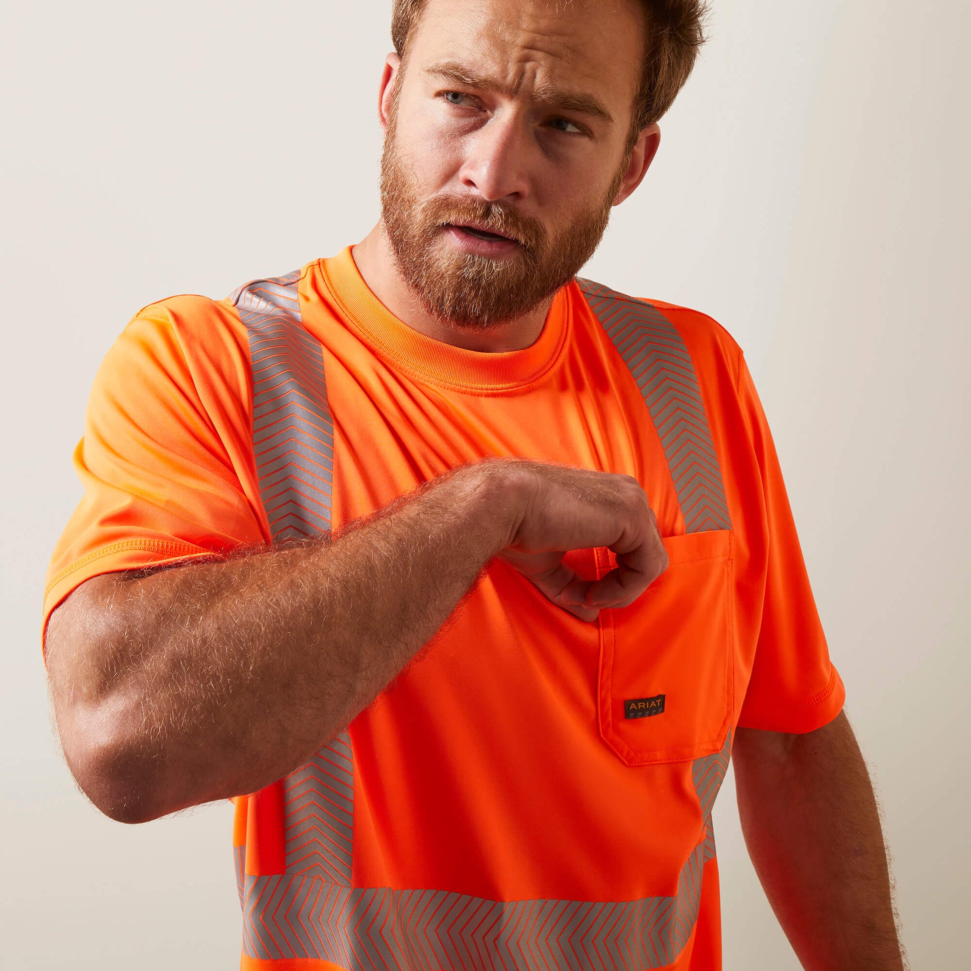 Ariat Men Rebar Hi-Vis ANSI T-Shirt