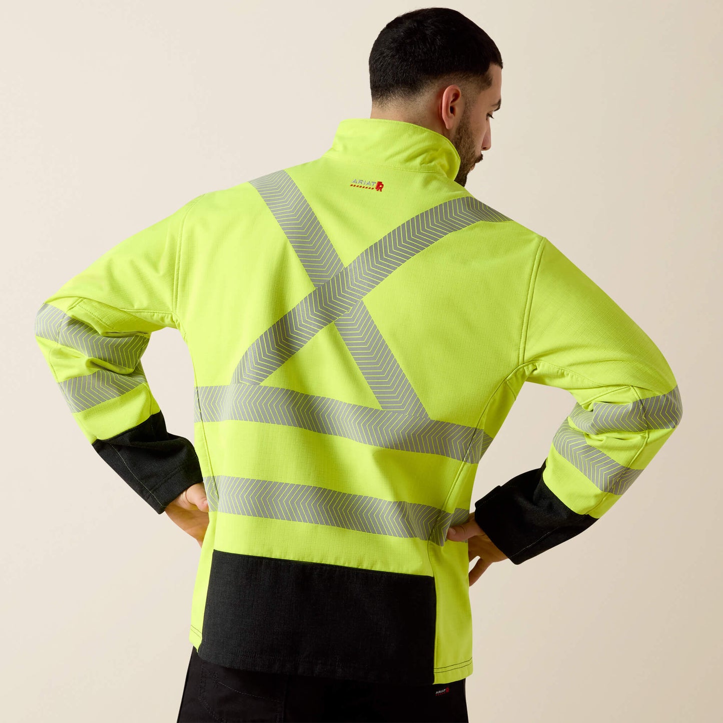 Ariat Men FR Vernon Hi-Vis Softshell Jacket