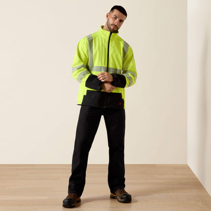 Ariat Men FR Vernon Hi-Vis Softshell Jacket