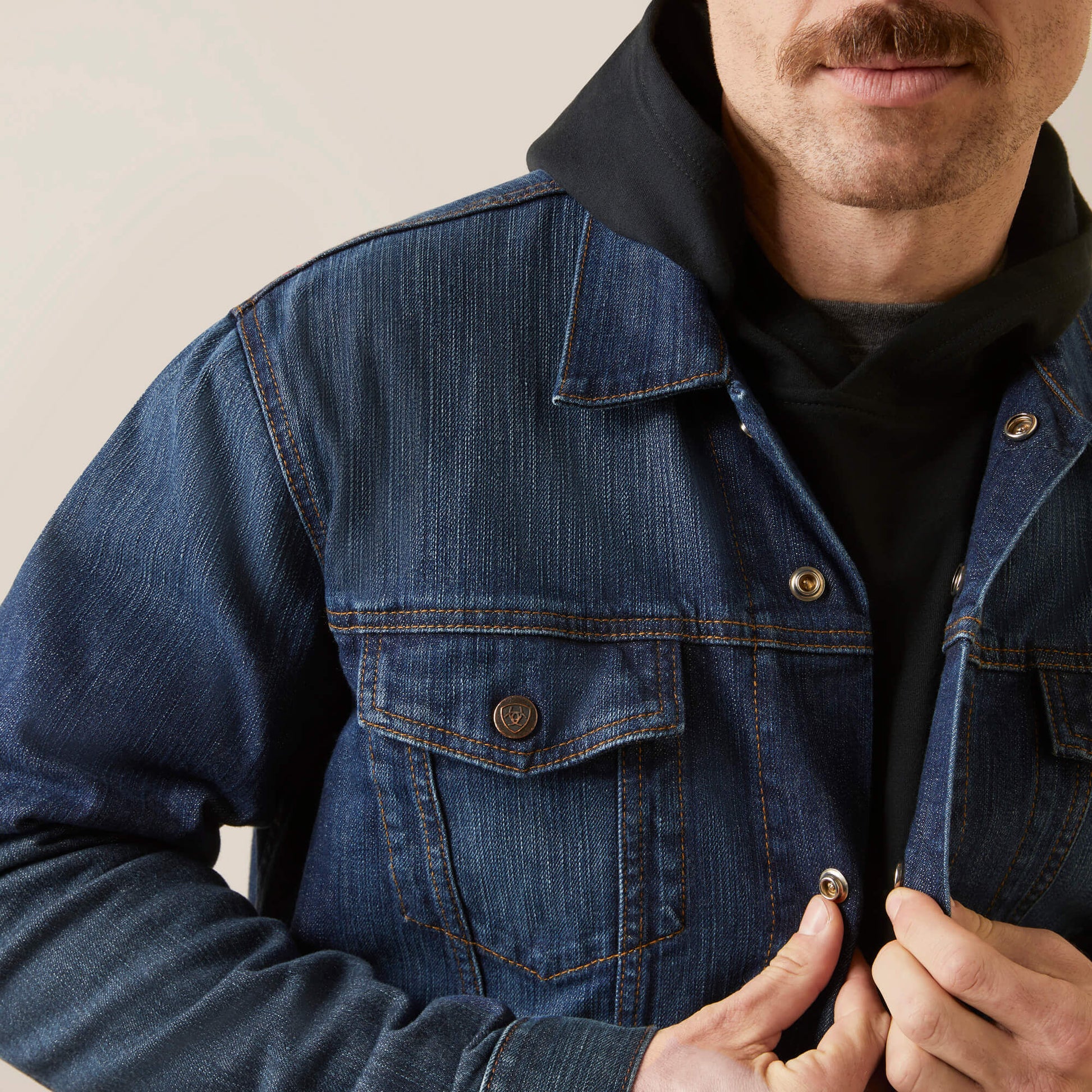 Ariat Men FR DuraStretch Trucker Jacket