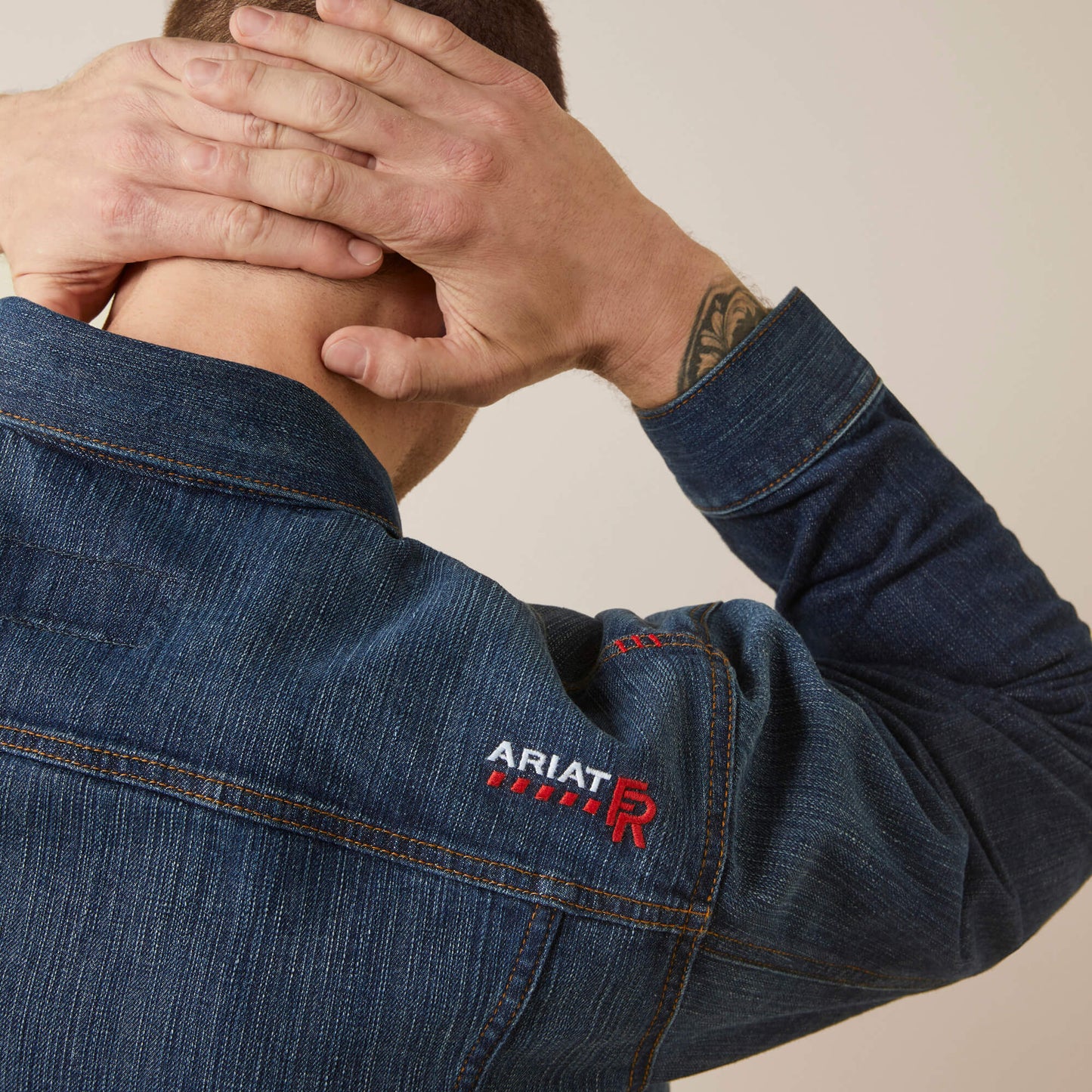 Ariat Men FR DuraStretch Trucker Jacket