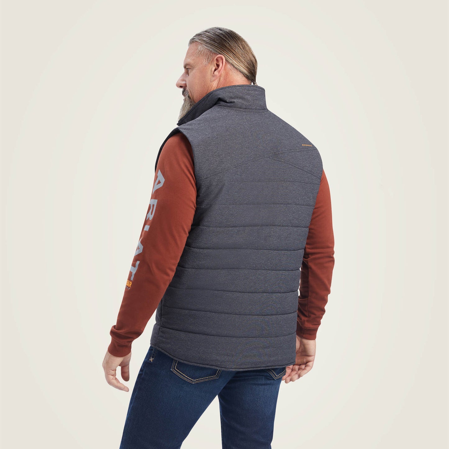 Ariat Men Rebar Valiant Ripstop Insulated Vest