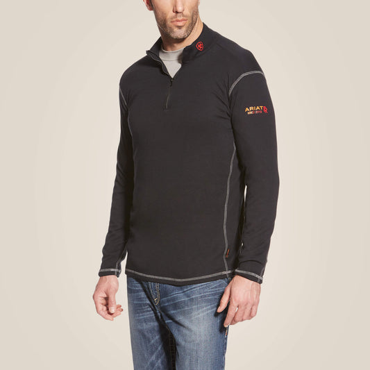 Ariat Men FR Polartec 1/4 Zip Top