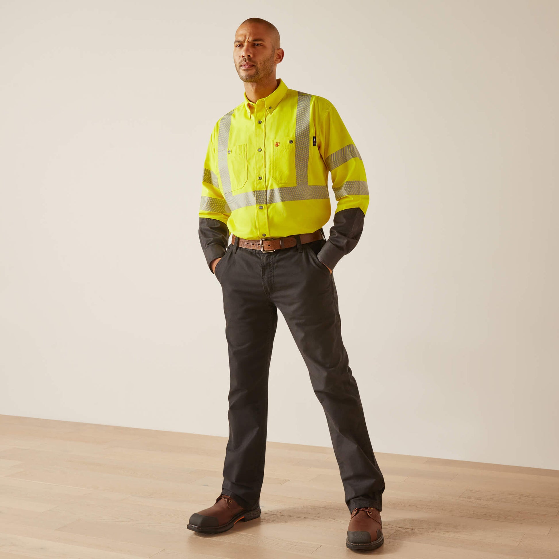 Ariat Men FR Hi-Vis Work Shirt