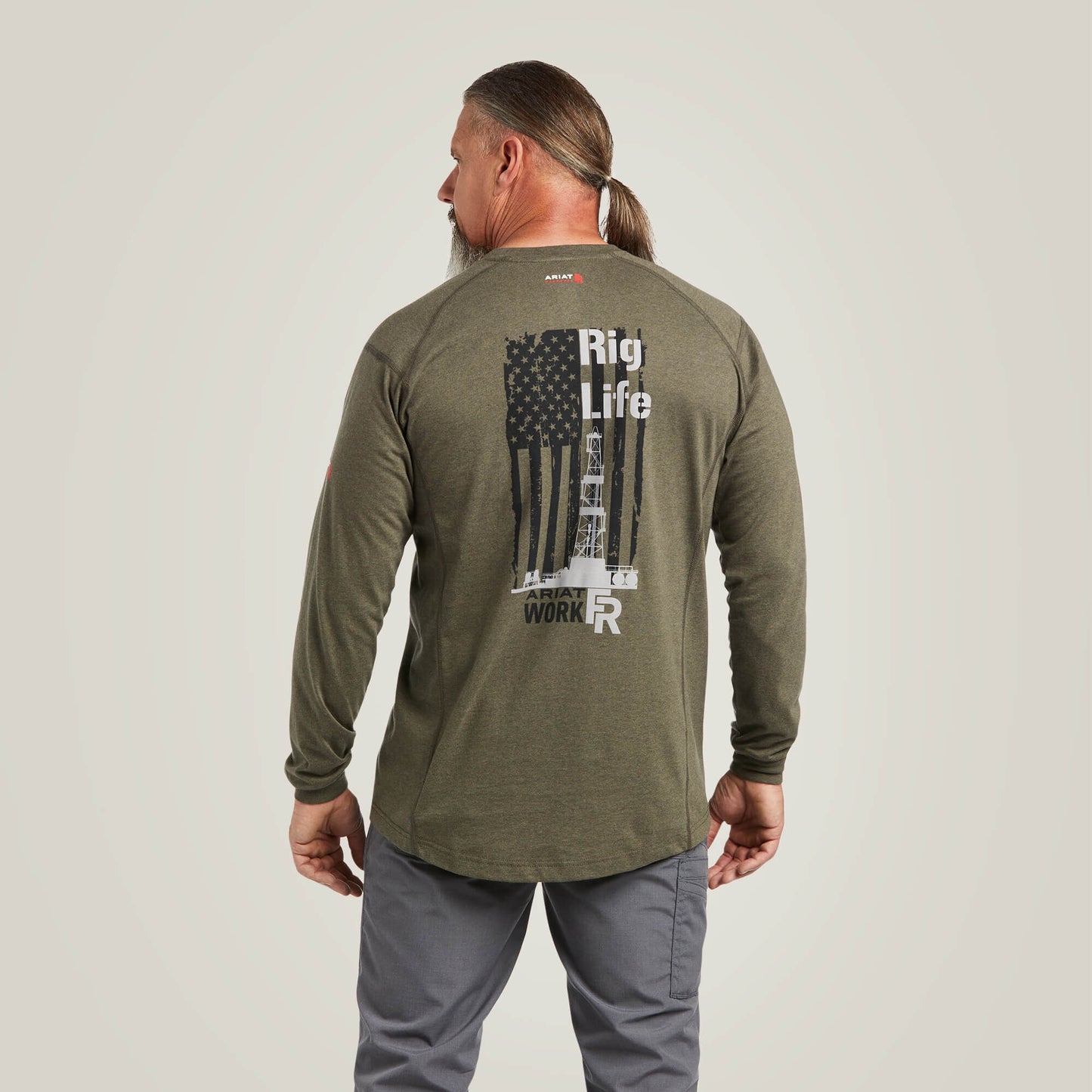 Ariat Men FR Air Rig Life Graphic T-Shirt