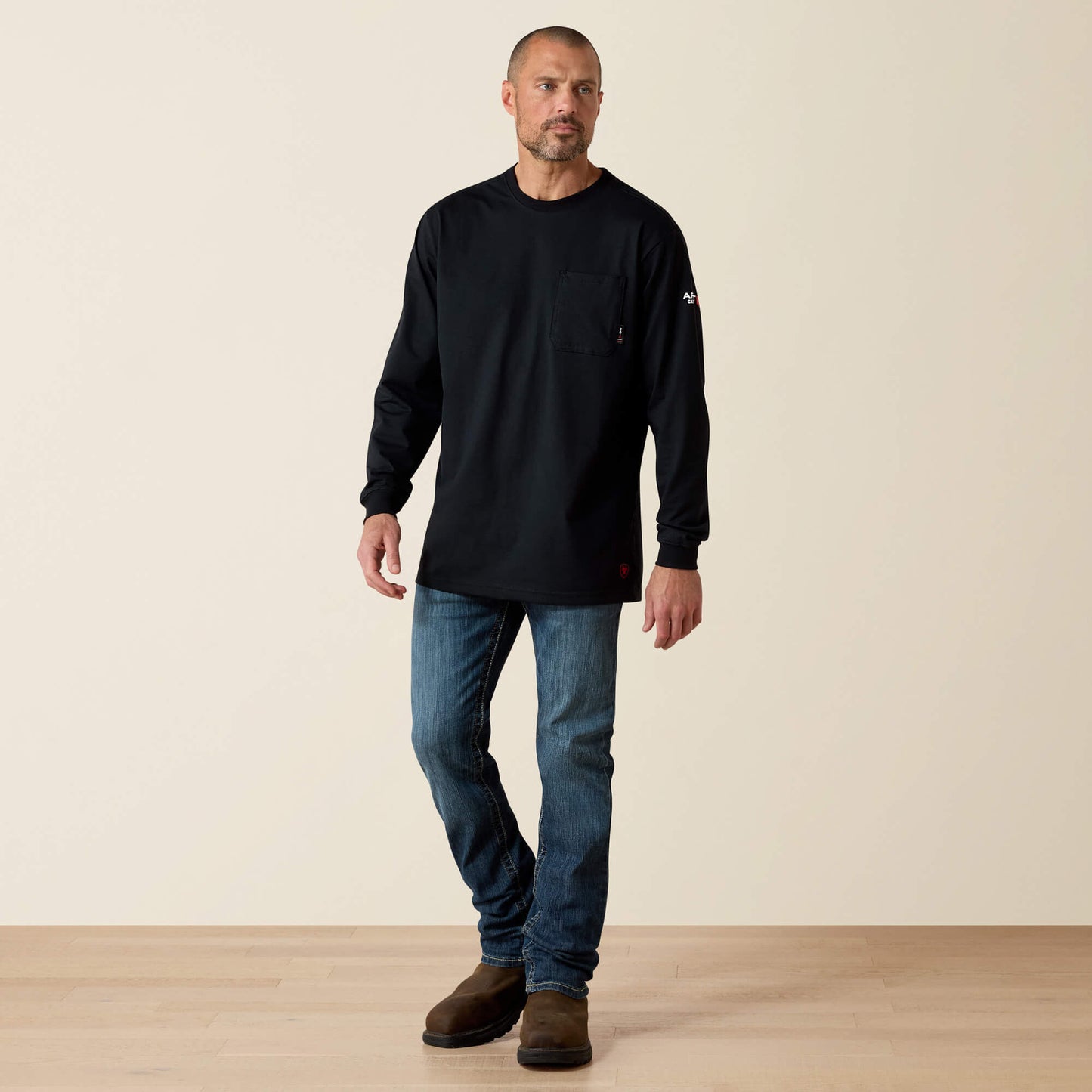 Ariat Men FR Stretch Logo T-Shirt