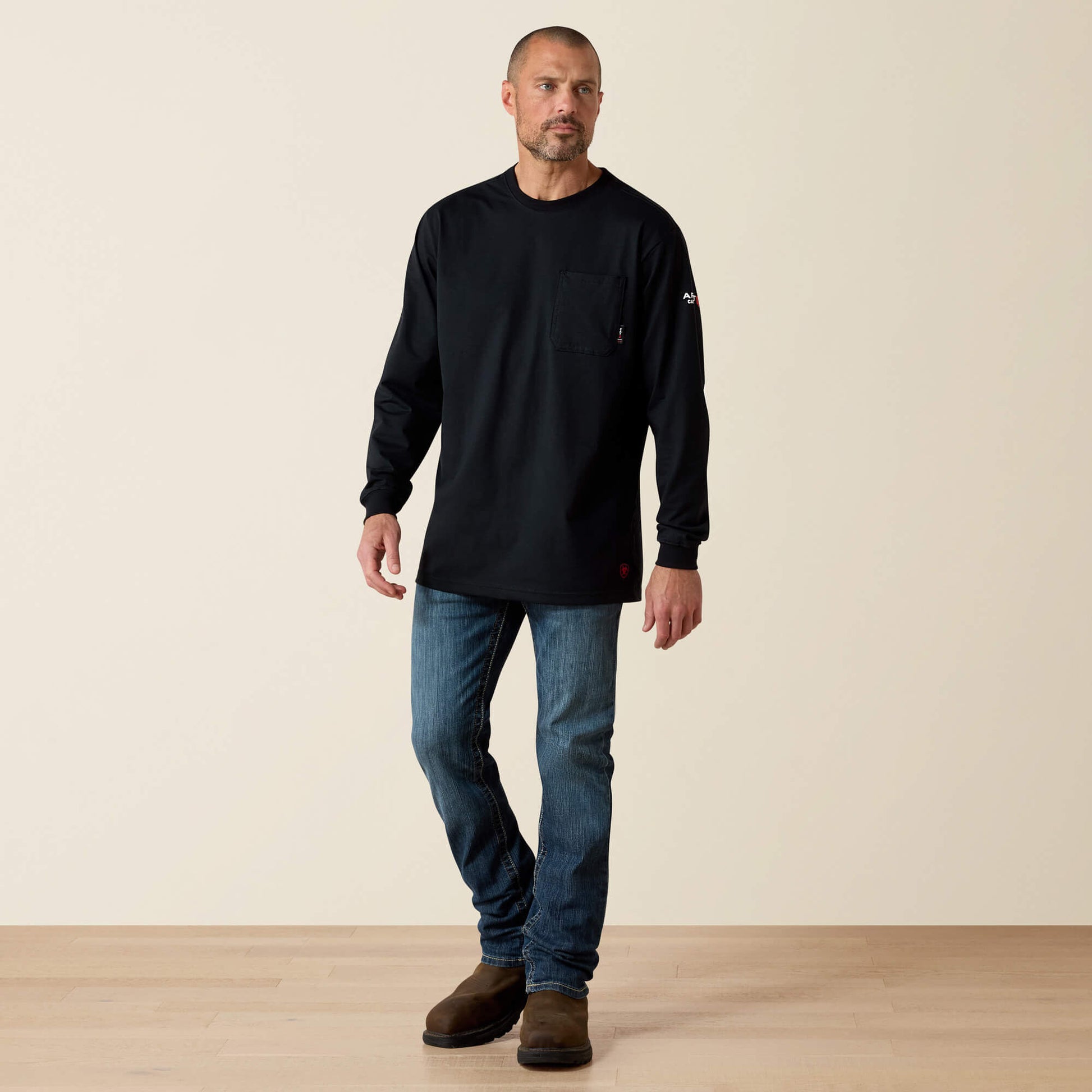 Ariat Men FR Stretch Logo T-Shirt