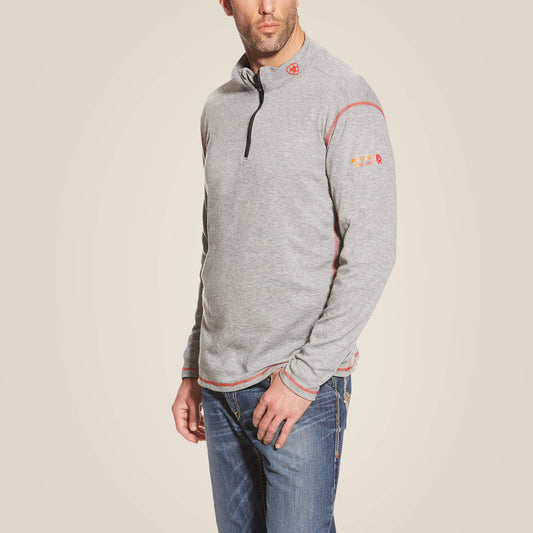 Ariat Men FR Polartec 1/4 Zip Top