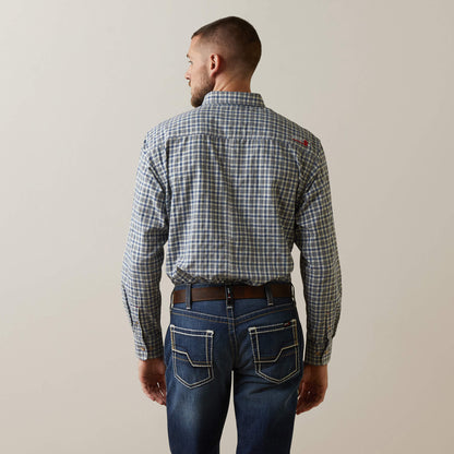 Ariat Men FR Plaid Featherlight Work Shirt