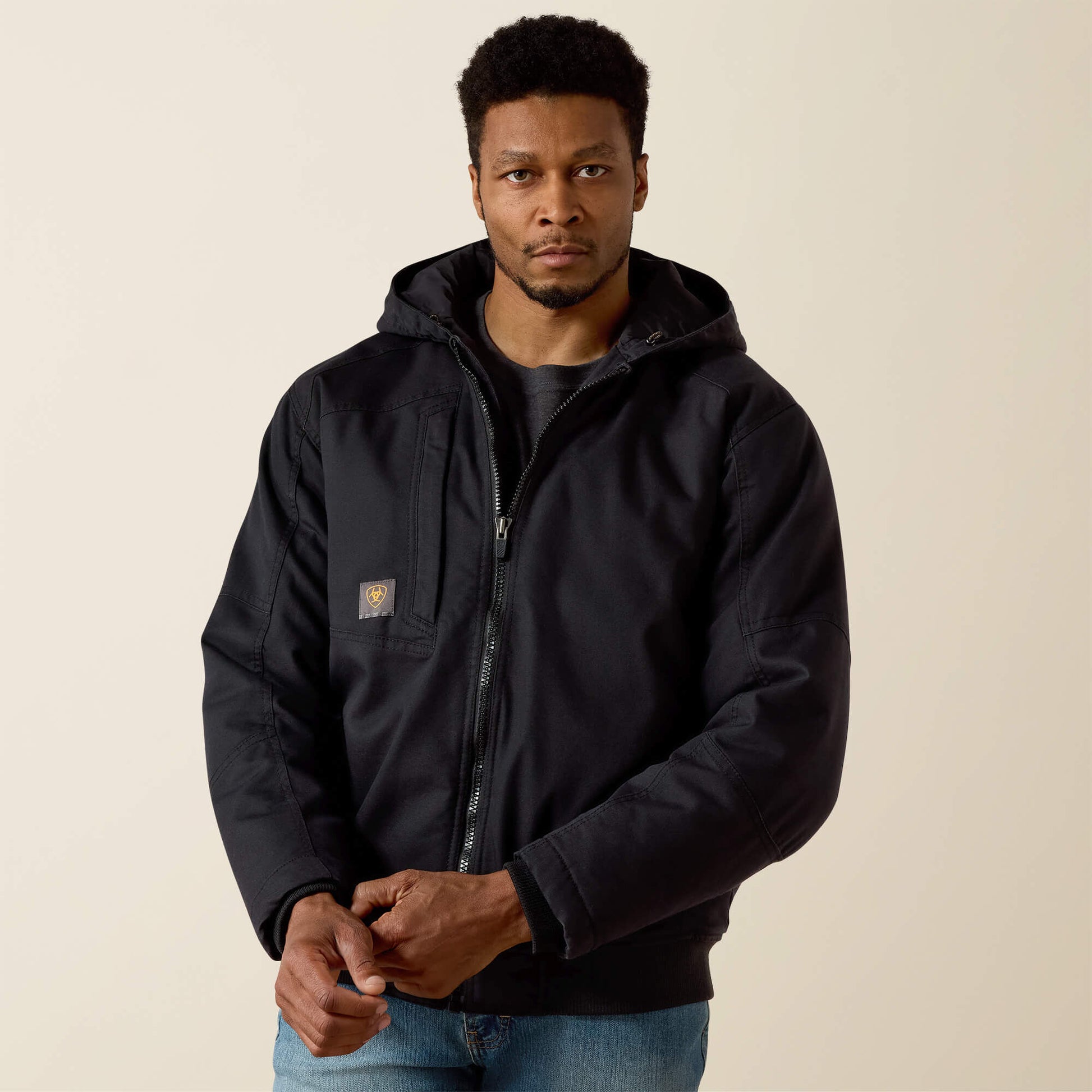 Ariat Men Rebar Washed DuraCanvas Insulated Jacket