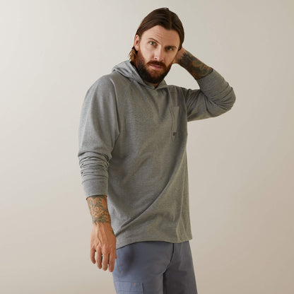 Ariat Men Rebar Cotton Strong Hooded T-Shirt