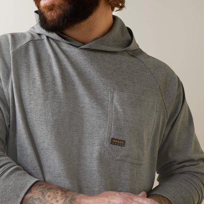 Ariat Men Rebar Cotton Strong Hooded T-Shirt