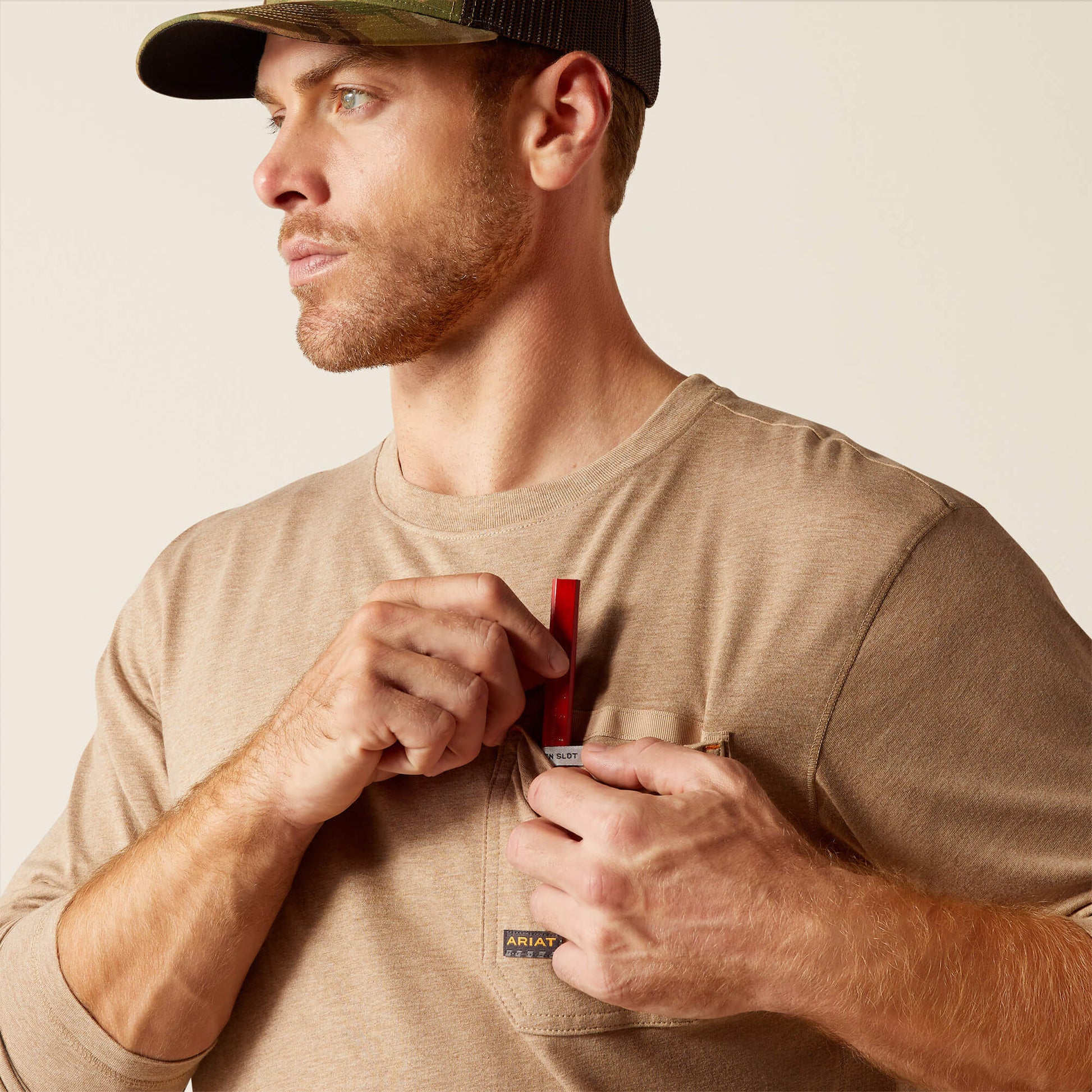 Ariat Men Rebar Workman Born For This T-Shirt